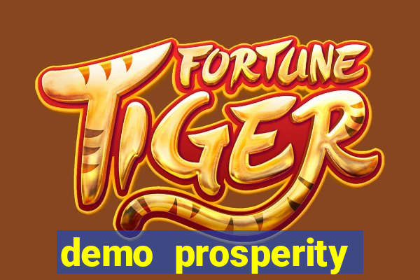 demo prosperity fortune tree pg soft